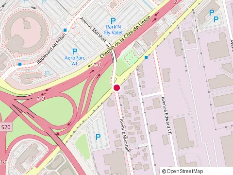 Location of Auto Spa Mtl at 556 avenue Michel-Jasmin, Dorval