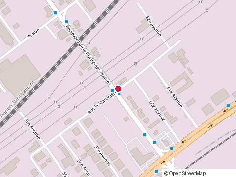 Location of Auto Spec Inc. & Pneus Montreal at 9710 Rue la Martinière, Montréal