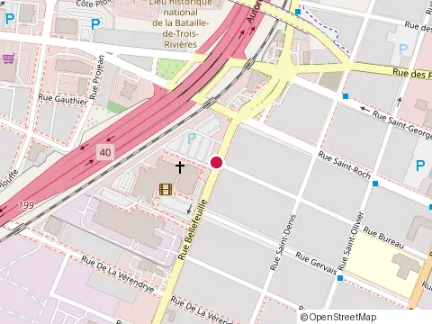 Location of Auto-Pneu Paco at 775 Rue Bureau, Trois-Rivières