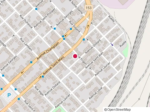 Location of Auto-Psy Mauricie-Normandie at 2513 avenue Saint-Marc, Shawinigan