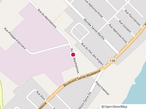 Location of Automobiles Nicolas Bilodeau at 5 Rue Philippe-Francoeur, Trois-Rivières