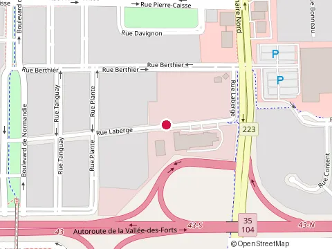 Location of Autos-Go at 100-385 Rue Laberge, Saint-Jean-sur-Richelieu