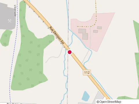 Location of aux Délices du Mont at 1084 Rue Denison E, Shefford