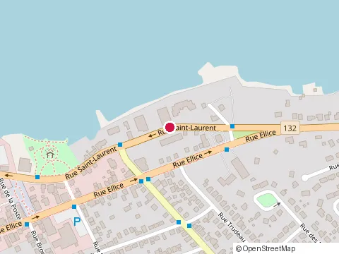 Location of aux Goûts des Saisons at 557 Chem. Saint-Louis, Beauharnois