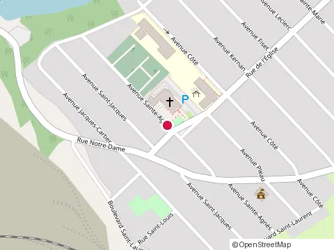 Location of aux Petits Soins Avec Julie at 322 Avenue Sainte-Agnès, Donnacona