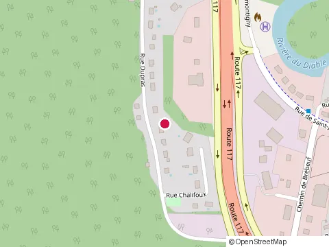 Location of aux Puits Artésiens St-Jovite Inc. at 1330 Rue Dupras, Mont-Tremblant