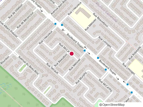 Location of Aversano Aldo Inc at 3555 Rue Mccarthy, Saint-Laurent
