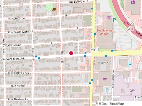 Location of Avocat Chenier Manon Comtois Nathalie at 44  boulevard Montclair, Gatineau