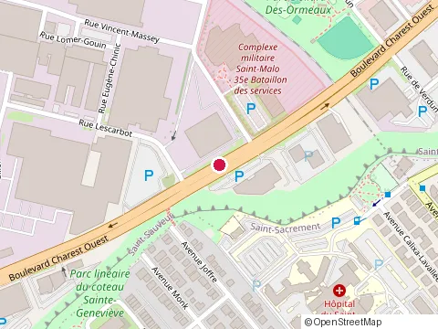 Location of Avocat Marc Delisle at 1130 boulevard Charest O, Québec