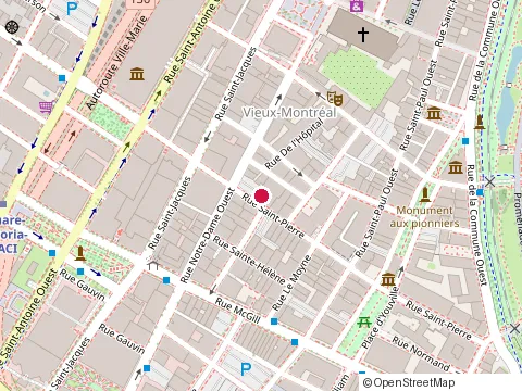 Location of Avocat Serge Haman Inc at 445 Rue Saint-Pierre, Montréal