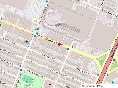 Location of Avocate Rose Marie Cerrone Attorney at 8925 boulevard Saint-Laurent, Montréal