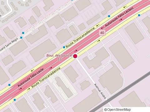 Location of Avroma at 8275 Trans Canada Route Saint-Laurent, Québec