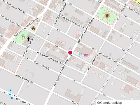 Location of Awen at 213 Rue Saint-Jean, Longueuil