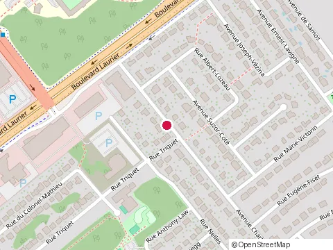 Location of Ayotte Lucile at 1295 avenue Charles-Huot, Québec