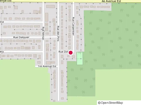 Location of Ayotte Sylvain at 412 Rue Dollard, Amos