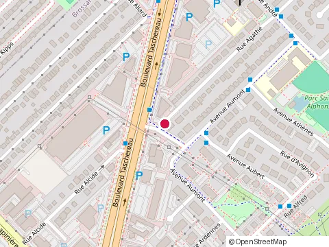 Location of Aztek Pro Maçonnerie at 6295 Rue Agathe, Brossard