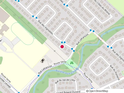 Location of Azur Construction Inc at 728 Rue des Vignobles, Rosemère