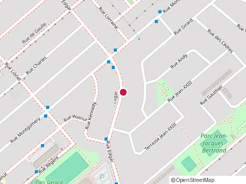 Location of B-M Enrg at 3755 Rue Edgar, Saint-Hubert