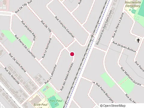 Location of B2B Construction at 83 Rue de Tilly, Boucherville