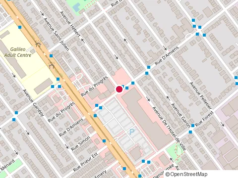 Location of Ba Cat at 10539 Bd Pie-Ix Local 25, Montréal-Nord