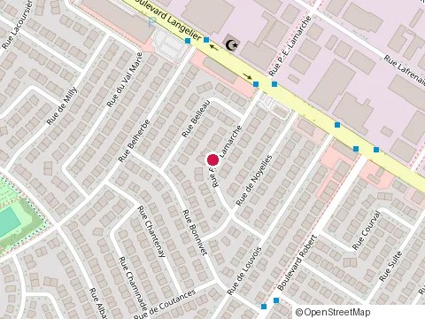 Location of Ba Comptable at 6315A Rue P.-E.-Lamarche, Saint-Léonard