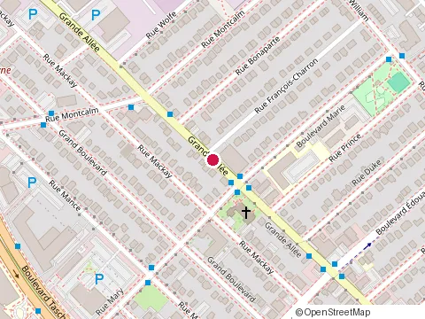Location of Baba Shawarma at 3742 Grande Allée, Longueuil