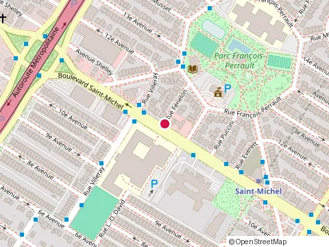 Location of Bain Champion at 3260 Rue Fénelon, Montréal