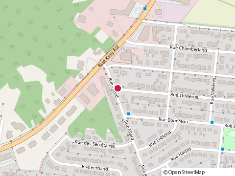 Location of Balances Goulet Enr at 2774 Rue Thiverge, Sherbrooke