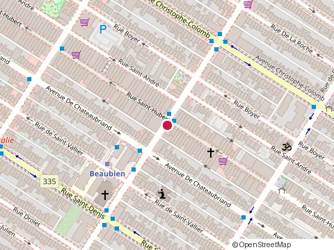 Location of Banh Mi Madame Ly at 766 Rue Beaubien E, Montréal