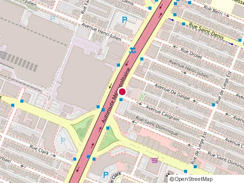 Location of Banquet Coffee Shops Ltd at 150 boulevard Cremazie E, Montréal