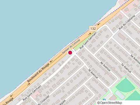 Location of Banville & Coulombe Inc at 570 Rue Saint-Germain E, Rimouski