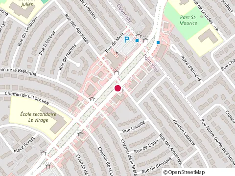 Location of Bar at 253 Boulevard de la Concorde Est, Laval
