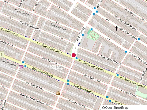 Location of Bar A Tapas Tapeo at 511 Rue Villeray, Montréal