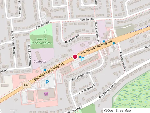 Location of Bar Billards O'Mulligan'S at 889 Maloney Blvd E, Gatineau