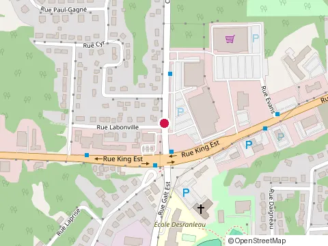Location of Bar Cafe le Mondial at 150 Chemin Duplessis, Sherbrooke