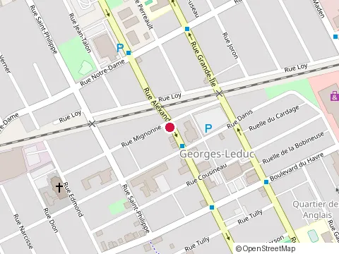 Location of Bar Chateau Balmoral at Rue Alexandre 200, Salaberry-de-Valleyfield
