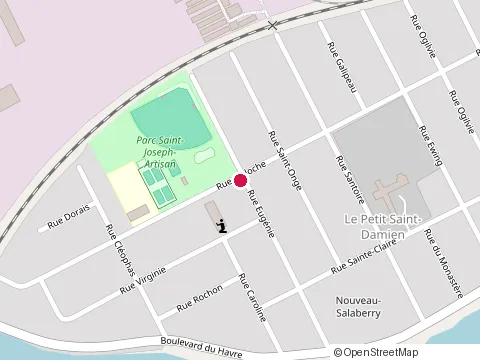 Location of Bar Chez Gas at 31 Rue Eugenie, Salaberry-de-Valleyfield