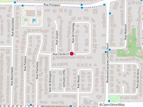 Location of Bar Chez Jo at 4205 Rue Bertrand-Fabi, Sherbrooke
