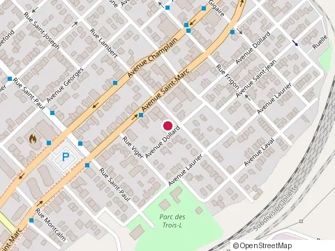 Location of Bar Chez Rosaire at 763 Rue Lambert, Shawinigan