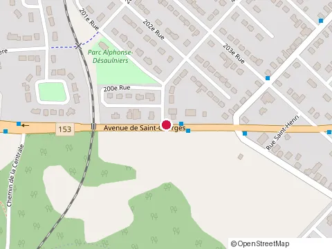 Location of Bar Chez Tonio at 41 avenue de Saint-Georges, Shawinigan