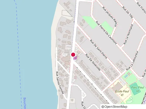 Location of Bar de l'Eau at 643 Boulevard Marie-Victorin, Boucherville