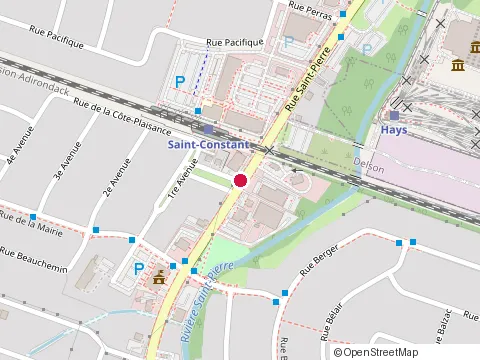 Location of Bar du Coin at 130 Rue Saint-Pierre, Saint-Constant