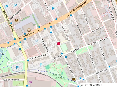 Location of Bar Jay Pee at 26 Rue Alexandre, Sherbrooke