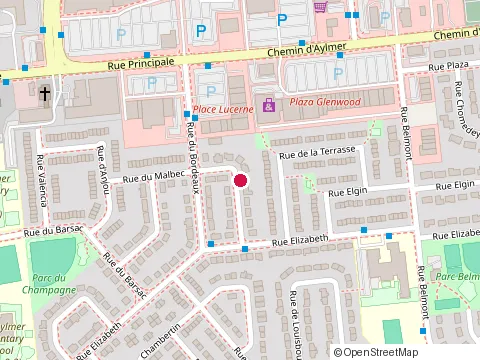 Location of Bar la Brass at 200 Principale St, Gatineau
