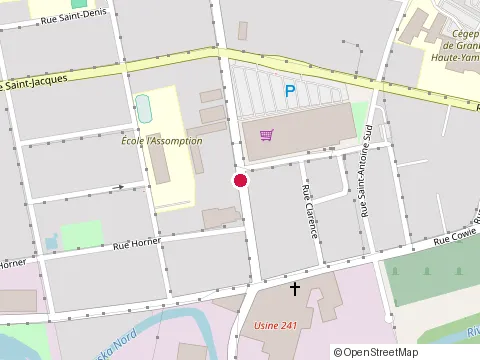 Location of Bar la Buvette at 223 Rue Saint-Charles S, Granby
