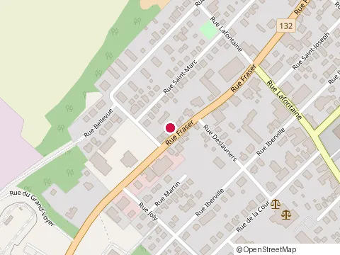 Location of Bar la Gourde at 80 Rue Fraser, Rivière-du-Loup