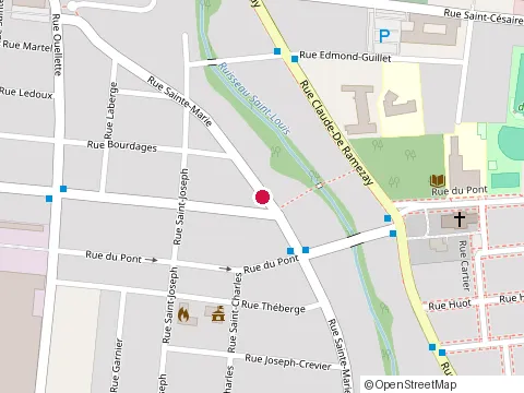 Location of Bar la Plaza at 520 Rue Sainte-Marie, Marieville