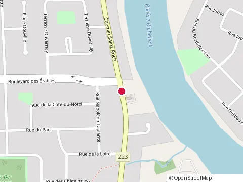 Location of Bar Laitier Frimas at 5970 Chem. Saint-Roch, Sorel-Tracy