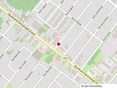 Location of Bar Laitier l'Avalanche at 560 Boulevard Saint-Joseph O, Drummondville