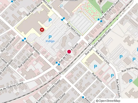Location of Bar le Campus at 149 Rue de l' Évêché O, Rimouski